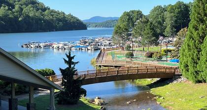 Behind The Gates At Rumbling Bald On The 12th Green!