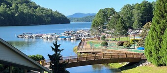 Behind The Gates At Rumbling Bald On The 12th Green!