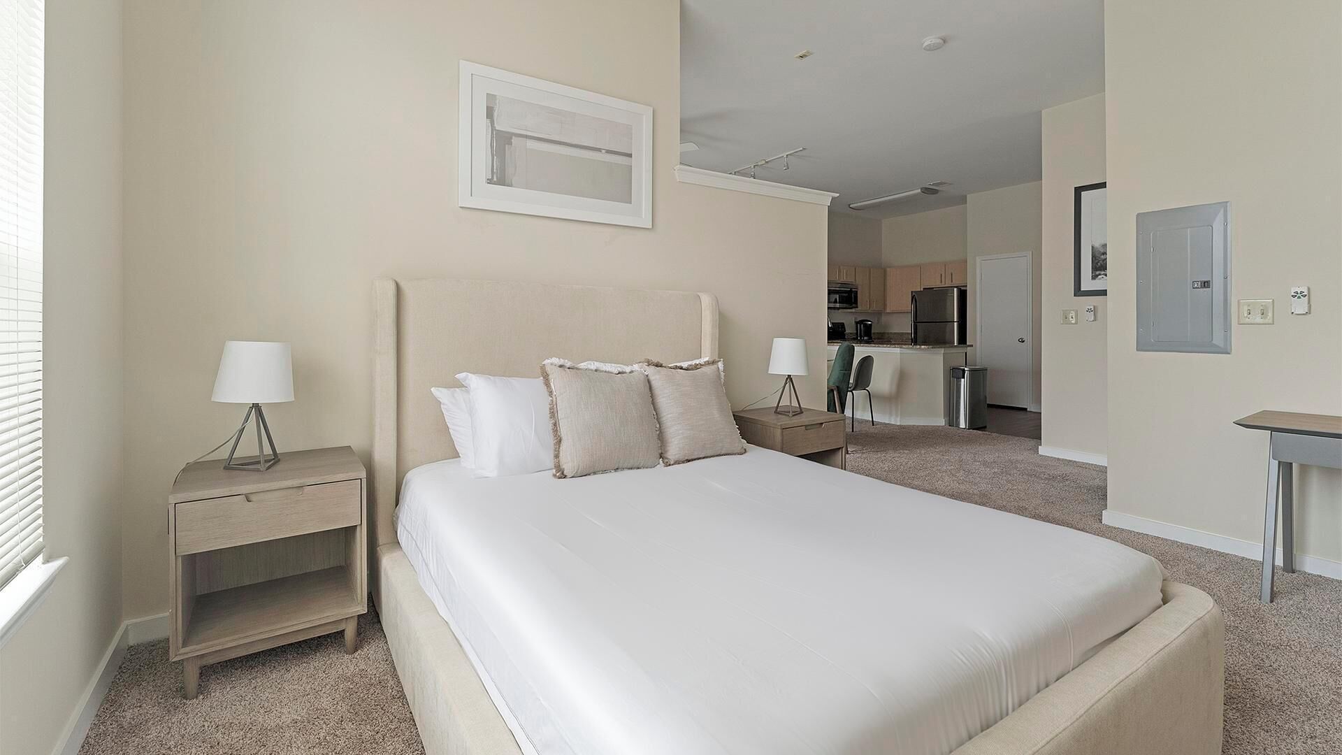 1 bedroom, desk, iron/ironing board, WiFi