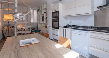 Triplex Maison de Pêcheur quartier Beaurivage, proche plages et commerces.