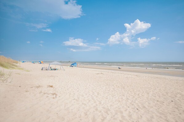 Sur la plage
