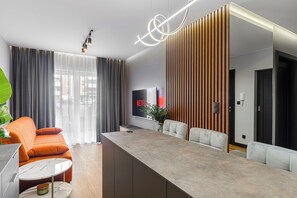 Flat-screen TV - Lumina apart with luxury garden (Lodz)