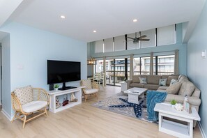 Living area - NEW LISTING as of 5/30/24 with pool + tennis courts too!
Spacious and ALL new! (Ocean City)