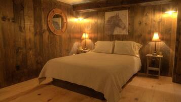 4 habitaciones, tabla de planchar con plancha, cuna de viaje y wifi