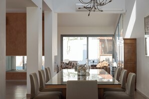 Family Villa, Sea View | In-room dining - Grand Apollon Villa (Saronikos)