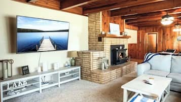 Smart TV, table football, books
