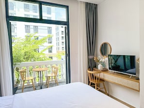 1 bedroom, soundproofing, free WiFi