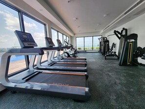 Apartment | Fitness facility - Cozy 1 Bedroom in Gombe Near Financial Centre (Kinshasa)