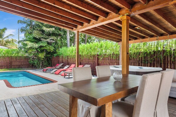 Outdoor pool