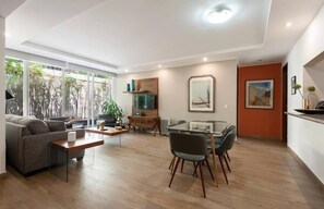 비즈니스 아파트 | 거실 공간