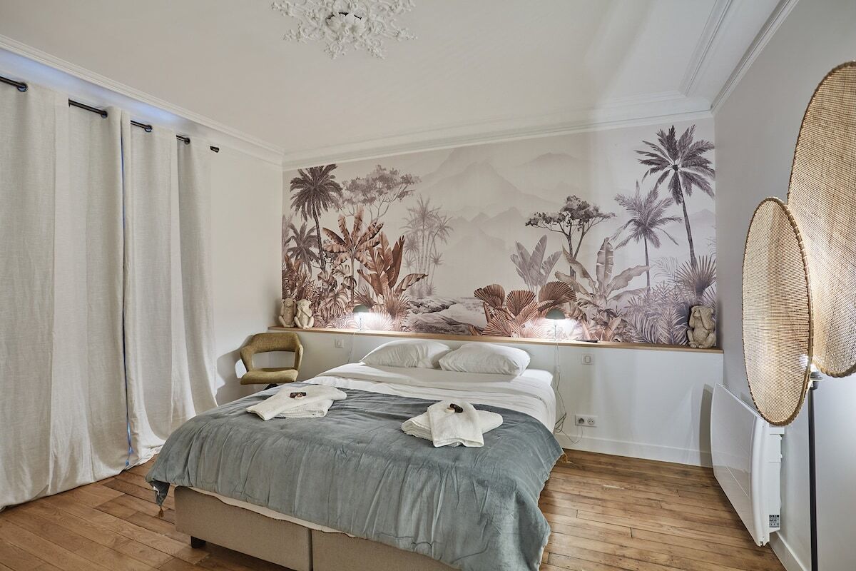 1 bedroom, iron/ironing board, free WiFi, bed sheets