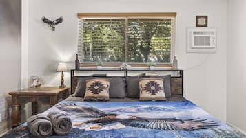 2 dormitorios, escritorio, tabla de planchar con plancha y wifi gratis