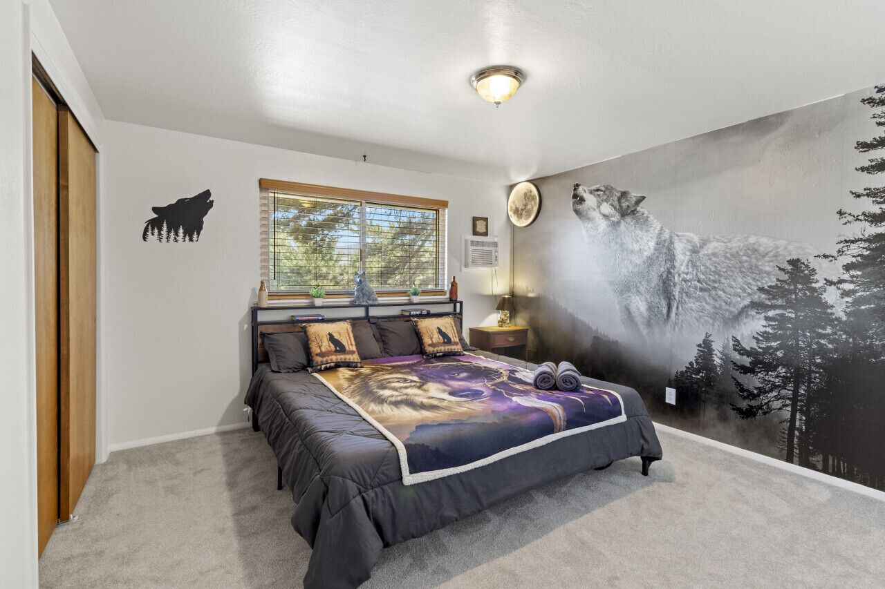 2 bedrooms, desk, iron/ironing board, free WiFi