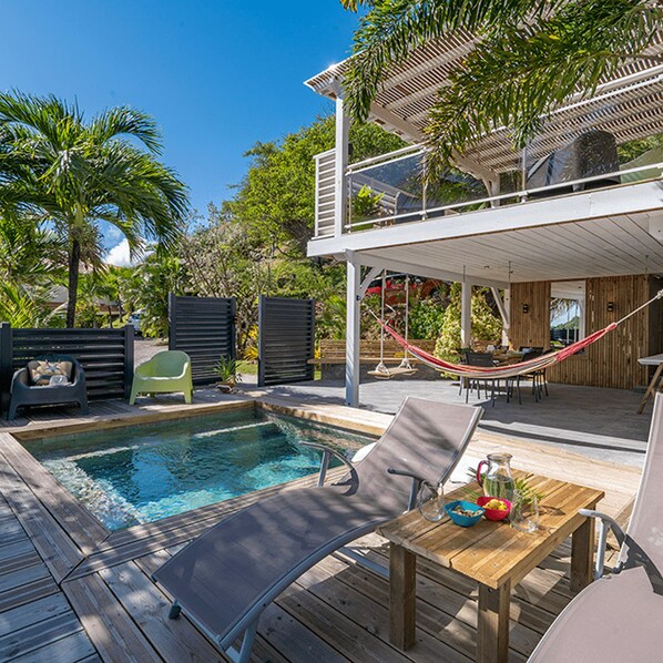 2 bedrooms, free cots/infant beds - Villa Bwa Ti Baum in Le Marin (Le Marin)