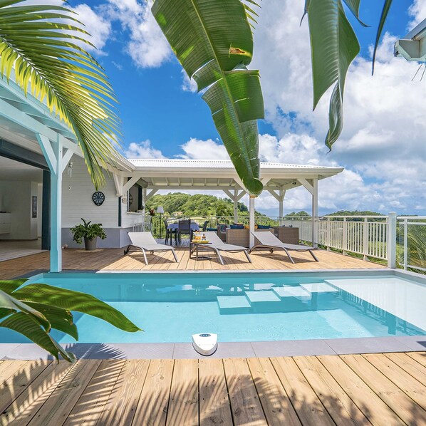 4 bedrooms, free cots/infant beds - Villa Lanati in Le Marin (Le Marin)