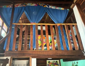 Basic Cabin, Patio, Pool View