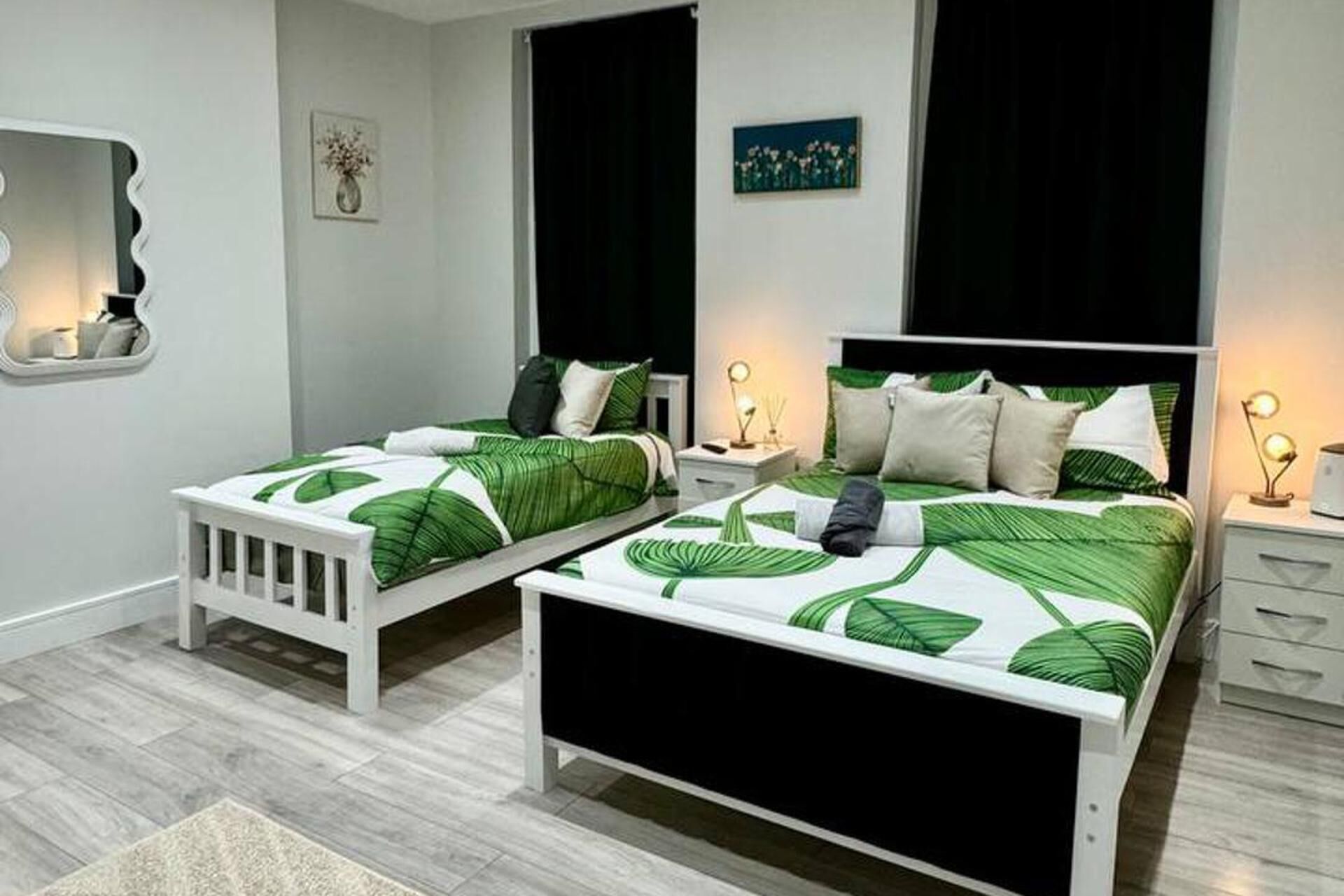 1 多间卧室、熨斗/熨衣板、免费 WiFi、床单