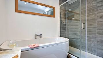 Shower, towels