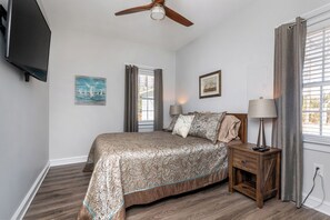 2 bedrooms, iron/ironing board, free WiFi, bed sheets