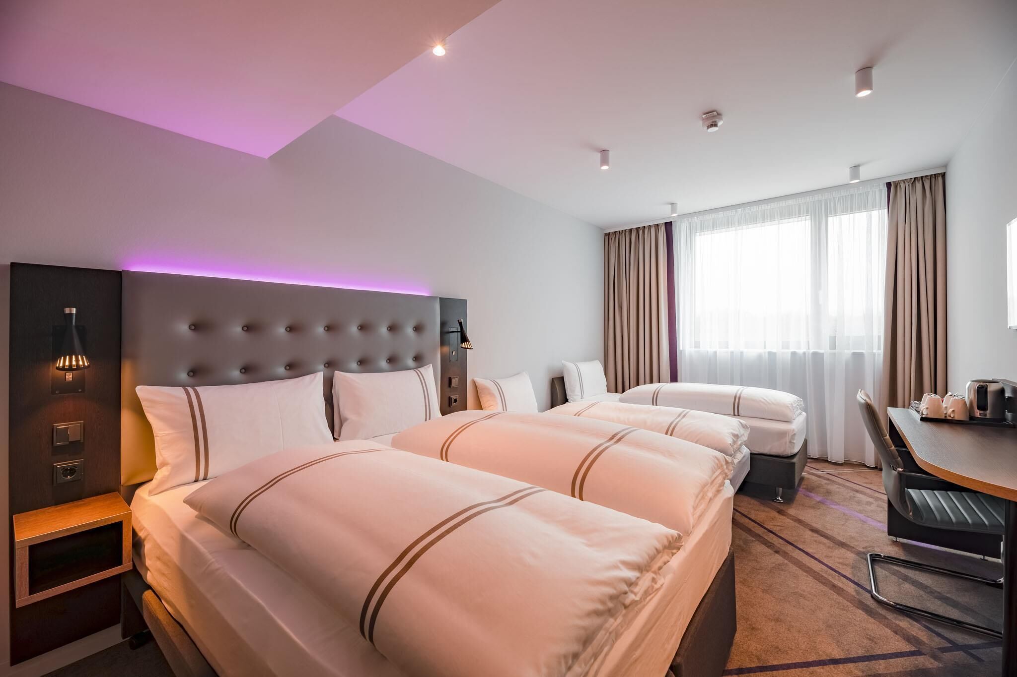 Chambres insonorisées, Wi-Fi gratuit