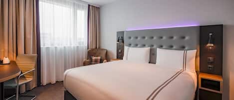 Standard-Doppelzimmer | Schallisolierte Zimmer, Bügeleisen/Bügelbrett, kostenloses WLAN