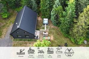 Property grounds - Le2089 - Spa et plage - Les chalets dans le nord (Sainte-Lucie-des-Laurentides)