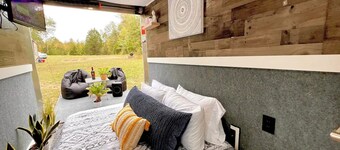 Cozy Private Tiny House Trailer With Heat


