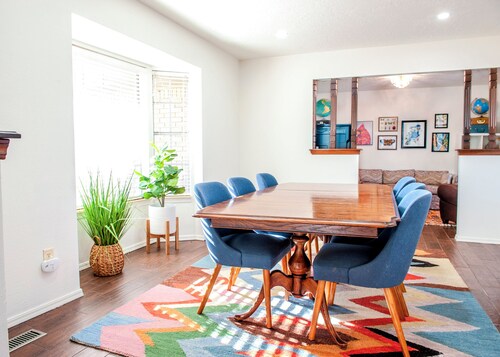 Game Room + Colorful Comfort