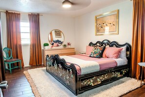 4 chambres, bureau, Wi-Fi gratuit, draps fournis