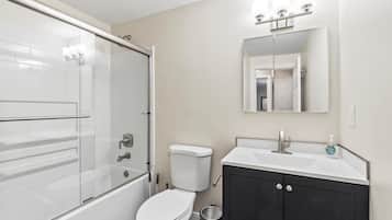 Hair dryer, towels