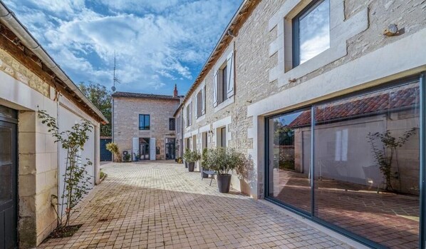 Façade de l’hébergement