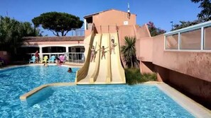 Pool - Camping 4 étoiles - Parc aquatique - eebacg (Bormes-les-Mimosas)