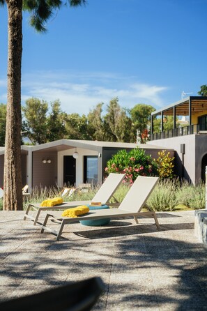 Terrace/patio - Via Lassi bungalow 3 (Ioanian Islands)