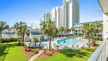 Condo, 1 Bedroom, Poolside | View from room