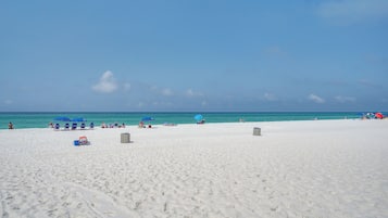 On the beach