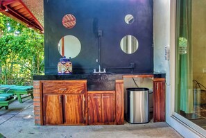 Grand-Haus, Gartenblick | Badezimmer