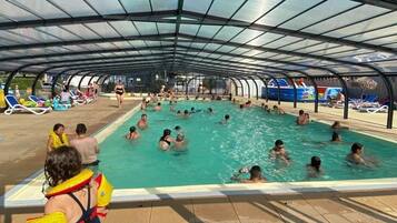 Indoor pool, a heated pool