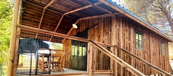 Cabane 3 étoiles - Piscine - eehdah