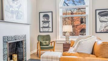 Smart TV, fireplace, offices