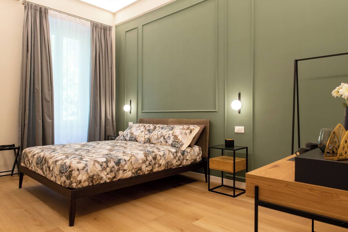 Deluxe tweepersoonskamer, uitzicht op stad | Lakens van Egyptisch katoen, luxe beddengoed, donzen dekbedden