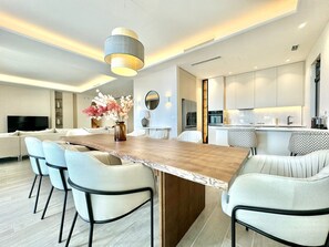 Luxury Apartment, Sea View | Private kitchen | Cookware/dishes/utensils, paper towels - Villa Kaza Przno (Pržno)
