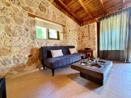 高级开间套房 | 防过敏的被褥、特色装修、办公桌、笔记本电脑工作区