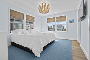 5 soverom, strykejern/-brett, wi-fi og sengetøy