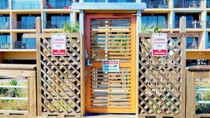 Exterior detail - Cabana De Mar # 128 - Oceanfront Premier Boardwalk Property (Carolina Beach)