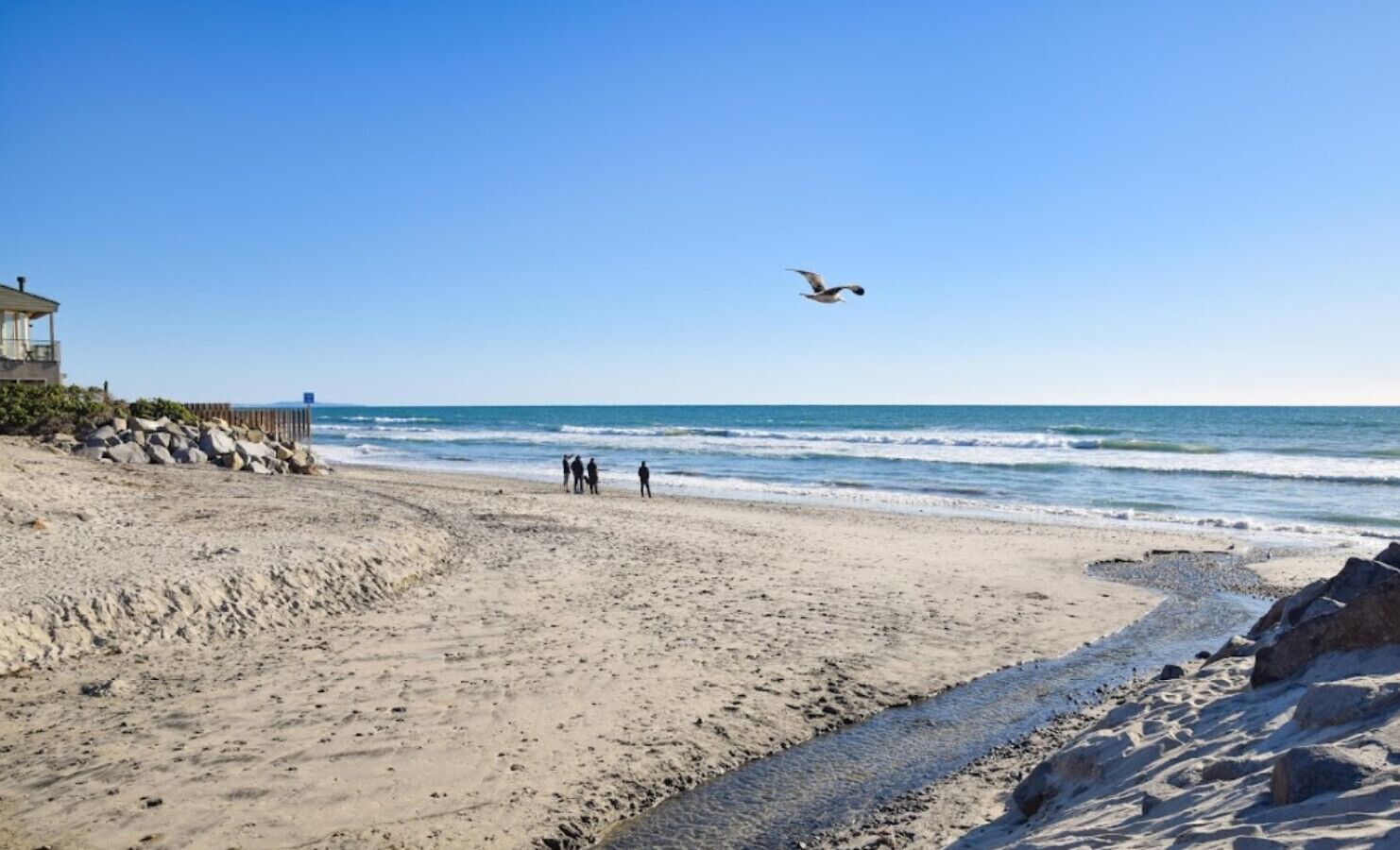 Beach nearby