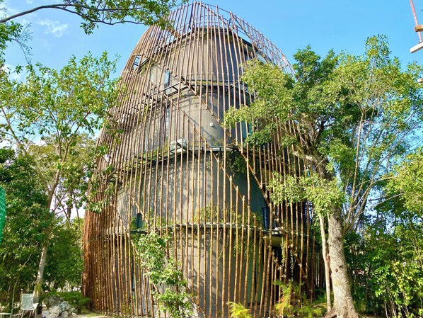 Façade de l’hébergement