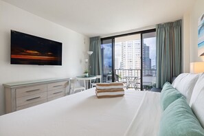 1 bedroom, desk, iron/ironing board, free WiFi