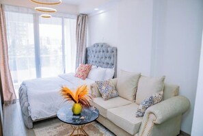 1 室のベッドルーム、アイロン / アイロン台、旅行用ベビーベッド、WiFi