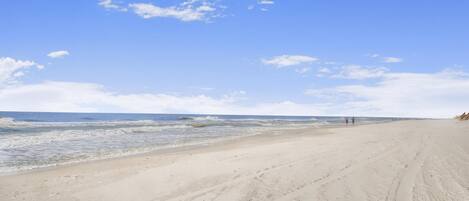 بالقرب من الشاطئ