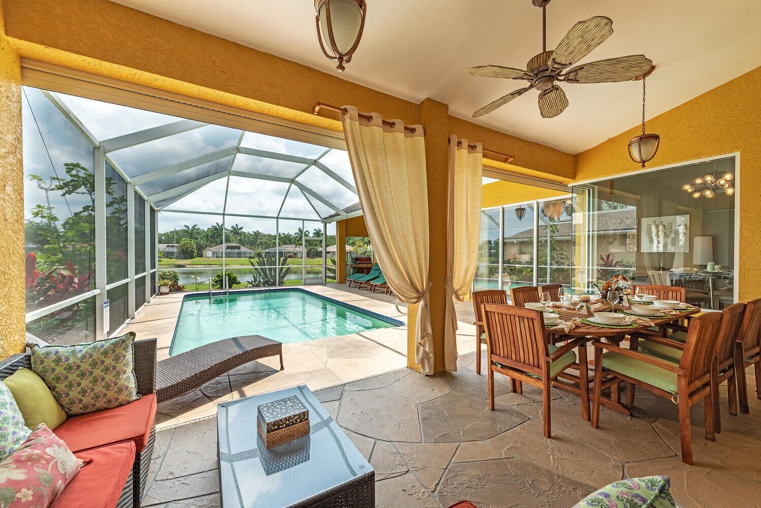 Luxury Lakefront Naples Villa! Heated Salt-Water Pool! 